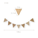 [SG Instock] Decorative Happy Birthday Banner Garland Triangle Flag Bunting for Party Decoration