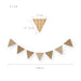 [SG Instock] Decorative Happy Birthday Banner Garland Triangle Flag Bunting for Party Decoration
