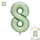 40 inch avocado number balloon for birthday party decoration