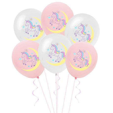 Everything Unicorn theme birthday decoration balloon banner tableware