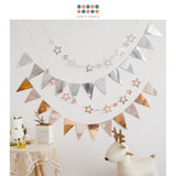 [SG Instock] Decorative Happy Birthday Banner Garland Triangle Flag Bunting for Party Decoration