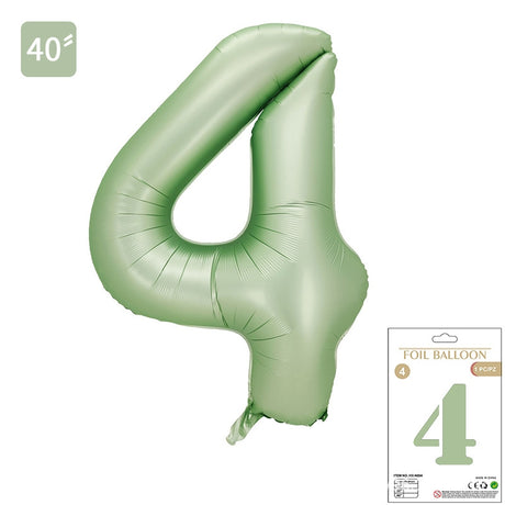 All 40inch Giant Number Balloon