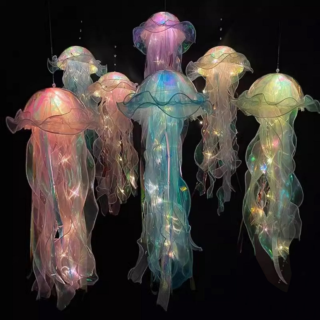 [SG seller] Luminous Jellyfish Lantern Colour lanterns for Mid Autumn