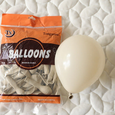 5 inch latex balloon metallic confetti solid pearl pastel chrome vintage birthday party balloon