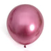 Chrome balloon 12 inch 10 inch 5 inch latex balloon for birthday party decoration