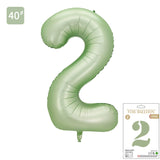 40 inch avocado number balloon for birthday party decoration