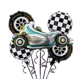 Everything Racing Car Foil Balloon bouquet Set for Birthday Party Decoration