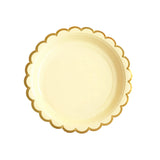 Disposable Paper Plate pastel Ice Cream Pastel Rainbow for Birthday Party