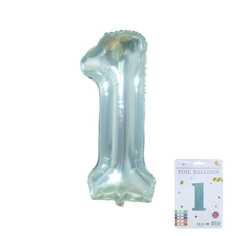 All 32inch Number Balloon No Helium 32 inch Number Balloon