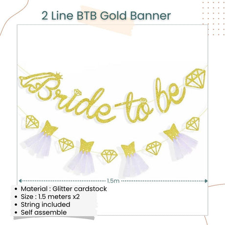 Bride to be Sash Tiara Veil Robe Bridal Shower Balloon Hen Party Bachelorette Party