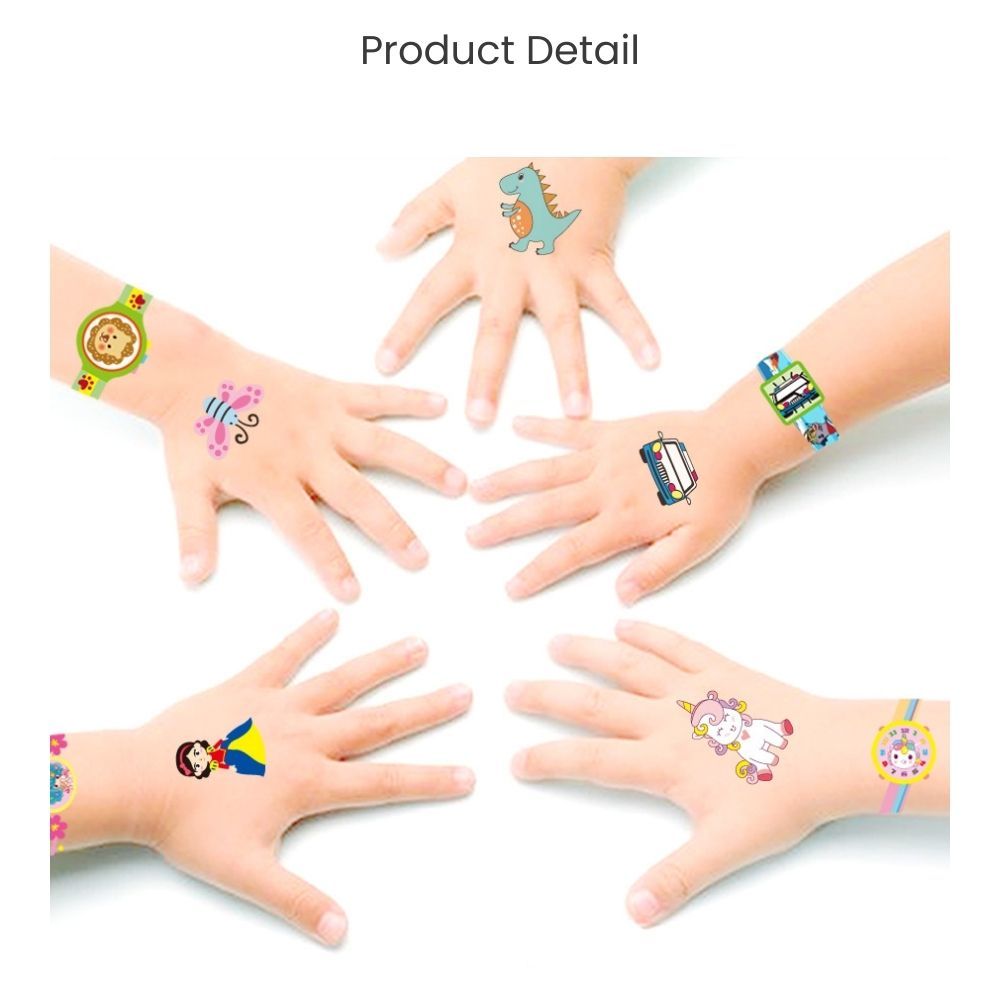 Cute Cartoon Tattoo Sticker Set