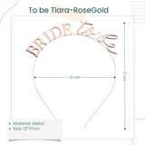 Bride to be Sash Tiara Veil Robe Bridal Shower Balloon Hen Party Bachelorette Party