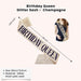 [SG Instock] Birthday Sash Birthday Crown Tiara Birthday King Queen Girl Boy Birthday Decoration
