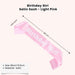 [SG Seller] Kid Birthday Sash Badge Tiara Crown Birthday Girl Birthday Boy Birthday Party Decoration