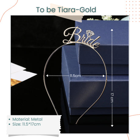 Bride to be Sash Tiara Veil Robe Bridal Shower Balloon Hen Party Bachelorette Party