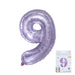 All 32inch Number Balloon No Helium 32 inch Number Balloon