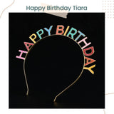 [SG Seller] Kid Birthday Sash Badge Tiara Crown Birthday Girl Birthday Boy Birthday Party Decoration