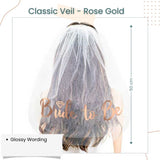 Bride to be Sash Tiara Veil Robe Bridal Shower Balloon Hen Party Bachelorette Party