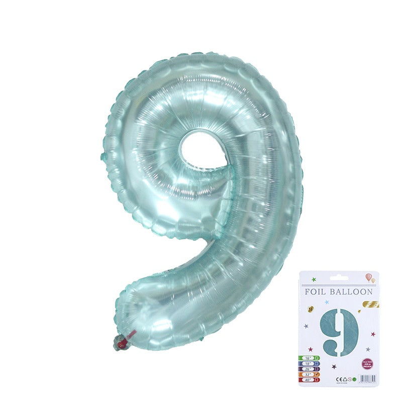 All 32inch Number Balloon No Helium 32 inch Number Balloon