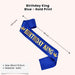 [SG Instock] Birthday Sash Birthday Crown Tiara Birthday King Queen Girl Boy Birthday Decoration
