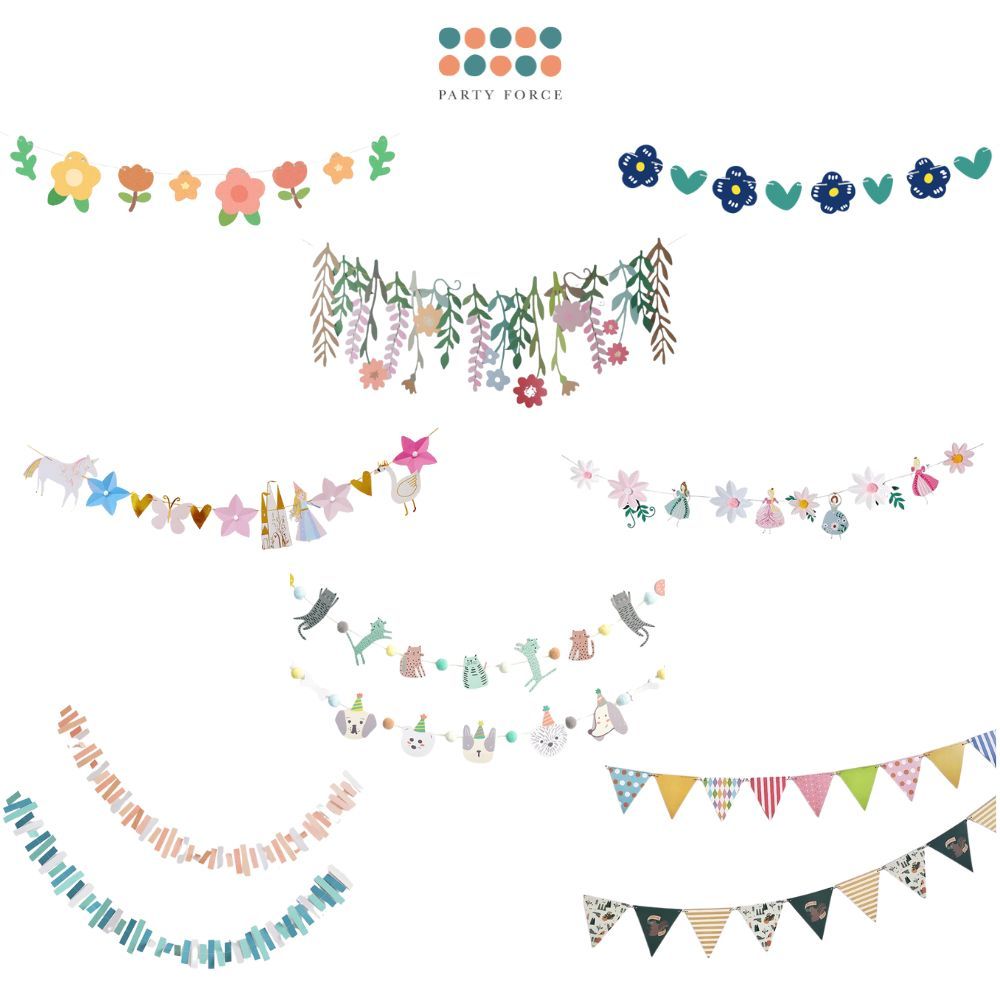 [SG Instock] Decorative Happy Birthday Banner Garland Triangle Flag Bunting for Party Decoration