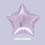 Individual Helium Inflated Heart Balloon Star Balloon