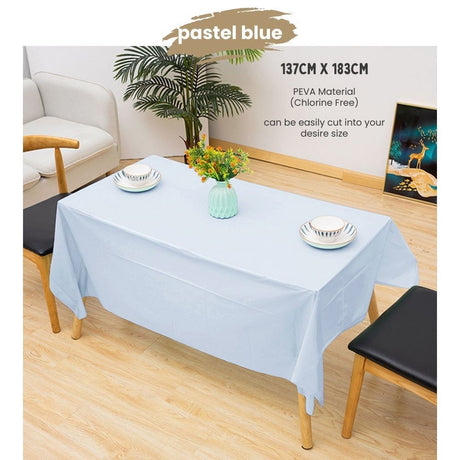 Disposable table cloth Waterproof table cover for birthday party wedding events