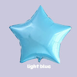 Individual Helium Inflated Heart Balloon Star Balloon
