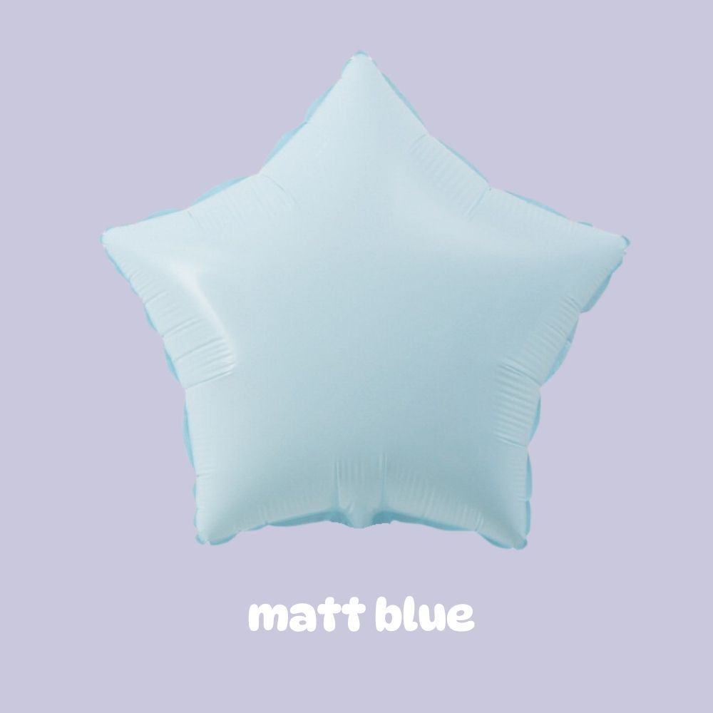 Individual Helium Inflated Heart Balloon Star Balloon