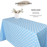 Disposable table cloth Waterproof table cover for birthday party wedding events