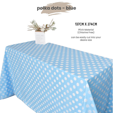 Disposable table cloth Waterproof table cover for birthday party wedding events