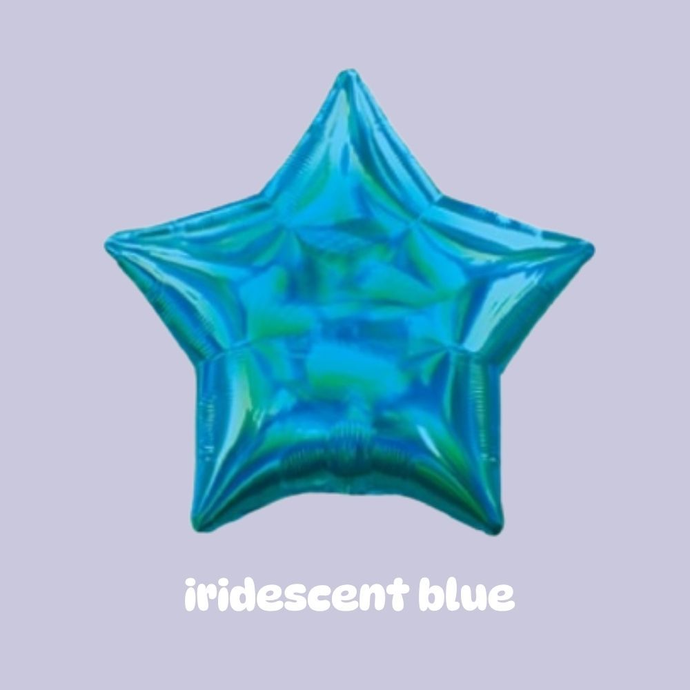 Individual Helium Inflated Heart Balloon Star Balloon