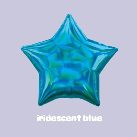 Individual Helium Inflated Heart Balloon Star Balloon