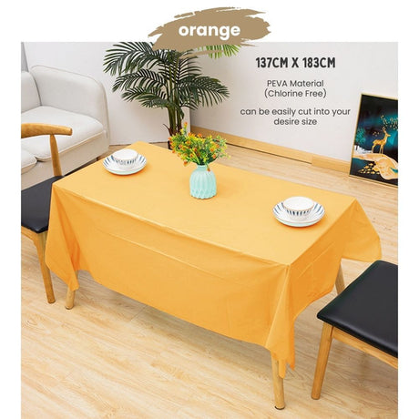 Disposable table cloth Waterproof table cover for birthday party wedding events