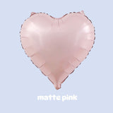 Individual Helium Inflated Heart Balloon Star Balloon
