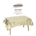 Disposable table cloth Waterproof table cover for birthday party wedding events