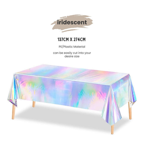 Disposable table cloth Waterproof table cover for birthday party wedding events