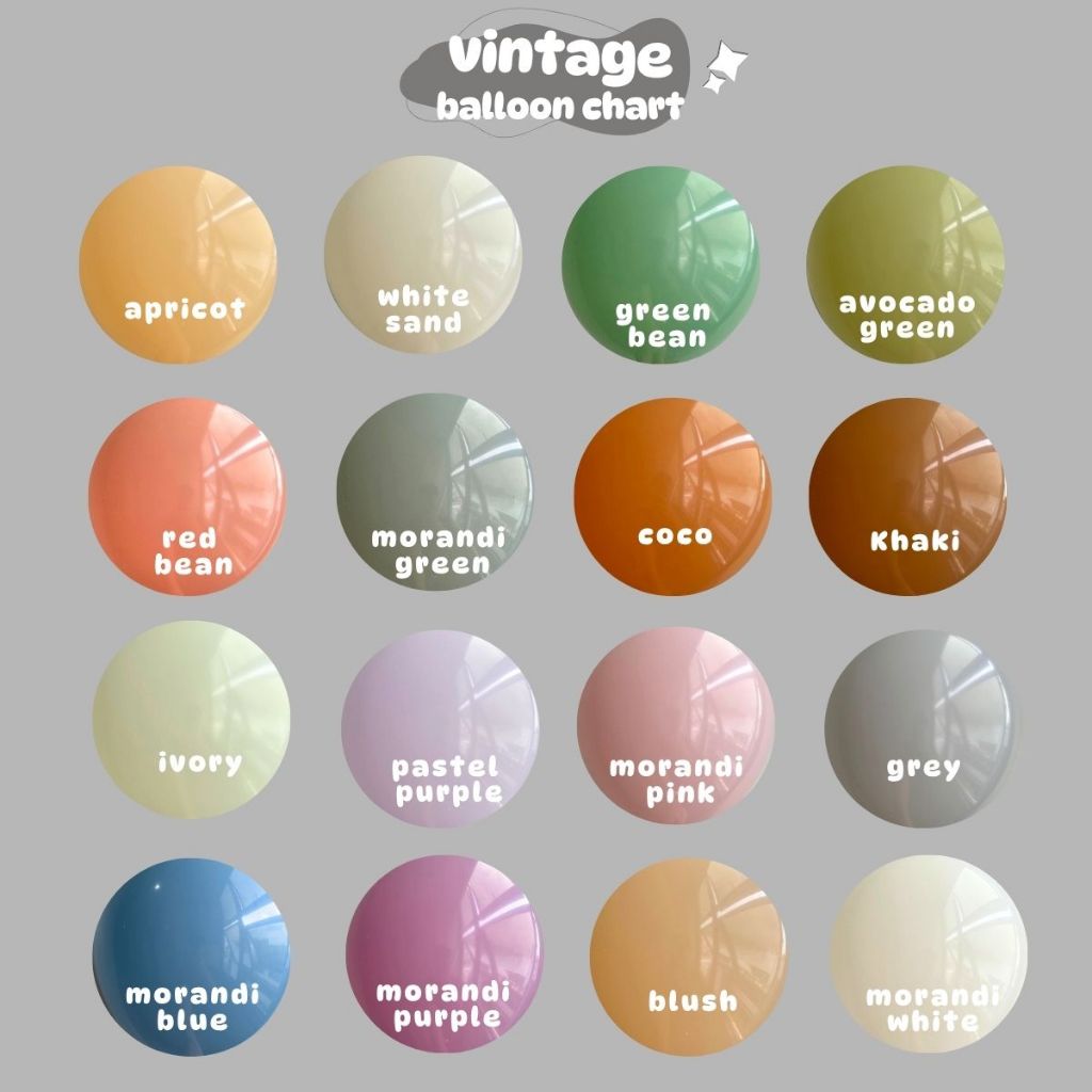 [SG Instock] Pastel Latex Balloon 12 inch 5 inch Helium Grade Balloon for Birthday Party Decoration
