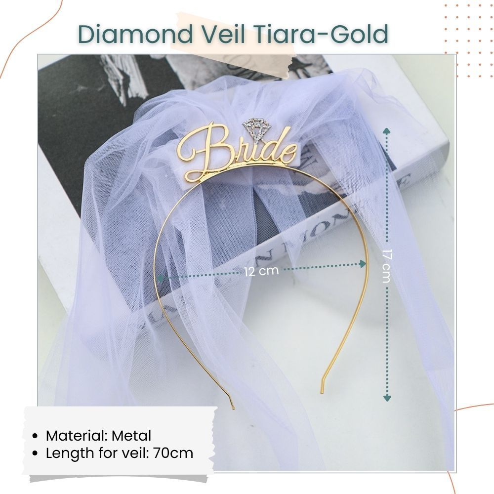 Bride to be Sash Tiara Veil Robe Bridal Shower Balloon Hen Party Bachelorette Party