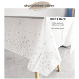 Disposable table cloth Waterproof table cover for birthday party wedding events