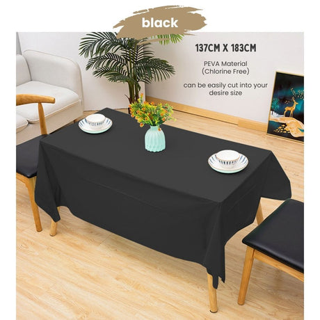 Disposable table cloth Waterproof table cover for birthday party wedding events