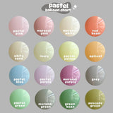 [SG Instock] Pastel Latex Balloon 12 inch 5 inch Helium Grade Balloon for Birthday Party Decoration