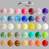 [SG Instock] Pastel Latex Balloon 12 inch 5 inch Helium Grade Balloon for Birthday Party Decoration