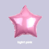 Individual Helium Inflated Heart Balloon Star Balloon