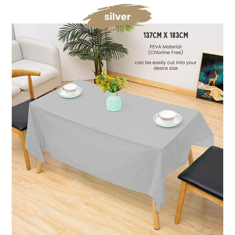 Disposable table cloth Waterproof table cover for birthday party wedding events
