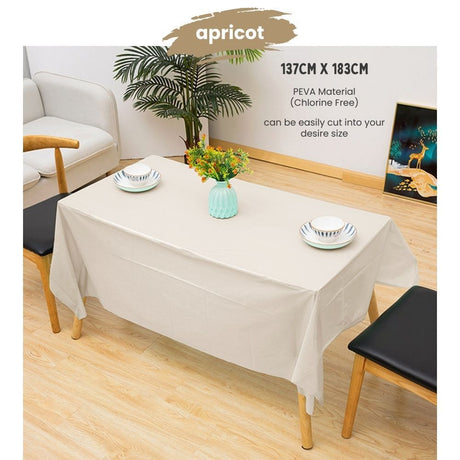 Disposable table cloth Waterproof table cover for birthday party wedding events