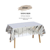 Disposable table cloth Waterproof table cover for birthday party wedding events