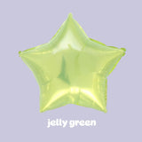 Individual Helium Inflated Heart Balloon Star Balloon