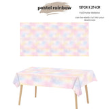 Disposable table cloth Waterproof table cover for birthday party wedding events