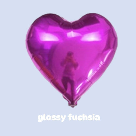 Individual Helium Inflated Heart Balloon Star Balloon